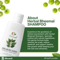 Himalayan Bheemal Shampoo - 200ml (Pack of 3)| Natural Hair Care