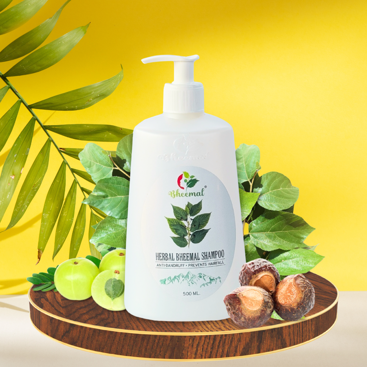 herbal bheemal shampoo (500 ml)