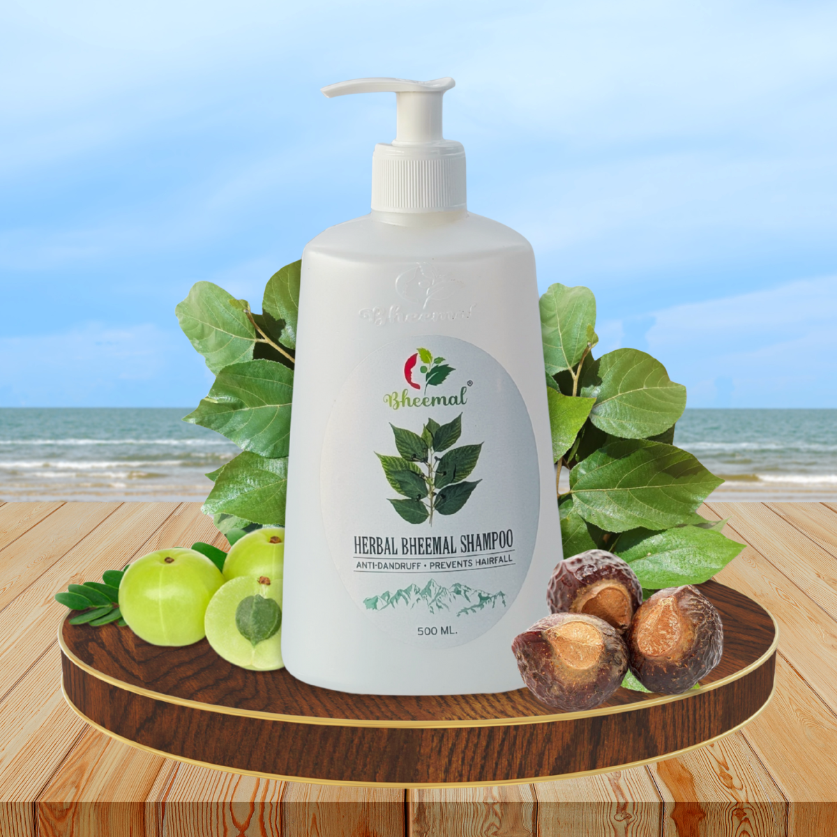 herbal bheemal shampoo (200 ml)